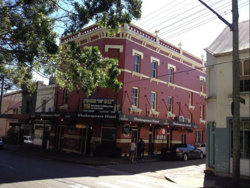 เชคสเปียร์โฮเต็ล Hotel Surry Hills ภายนอก รูปภาพ
